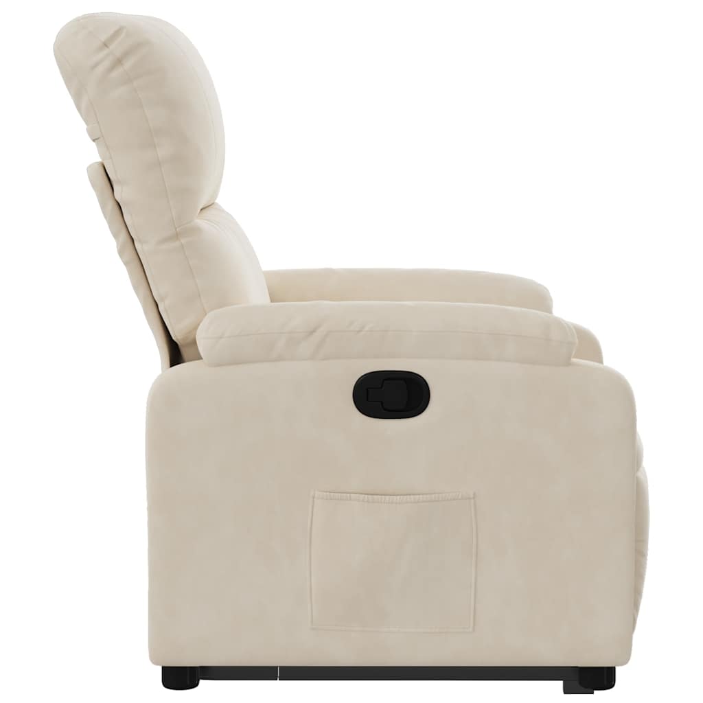 Reclinerfåtölj Med Uppresningshjälp Mikrofibertyg