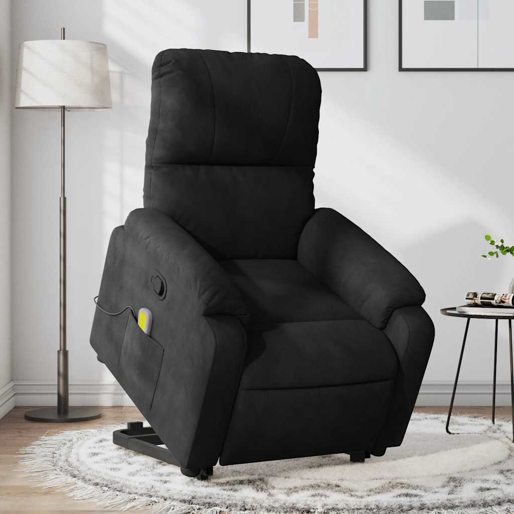 Reclinerfåtölj Med Uppresningshjälp Mikrofibertyg