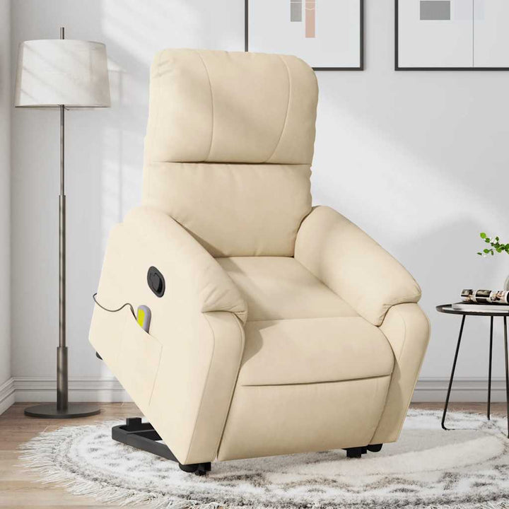 Reclinerfåtölj Med Uppresningshjälp Mikrofibertyg