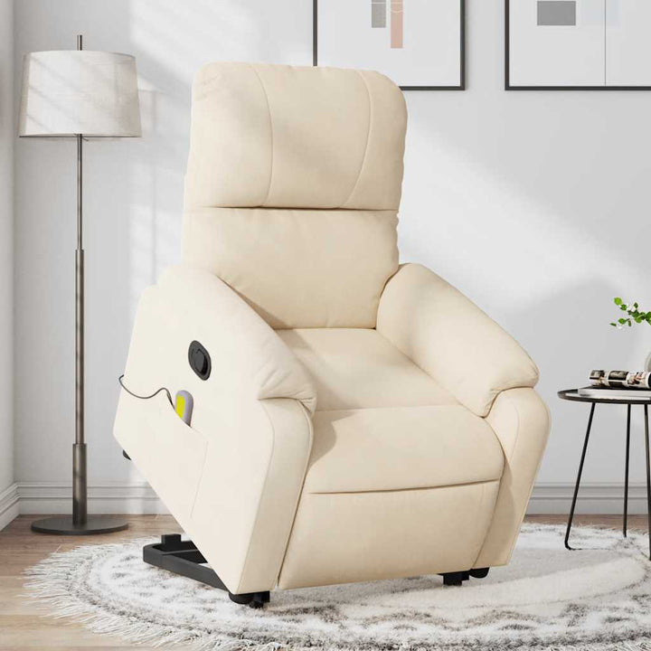 Reclinerfåtölj Med Uppresningshjälp Mikrofibertyg