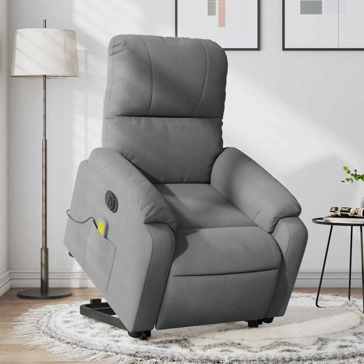 Reclinerfåtölj Med Uppresningshjälp Mikrofibertyg