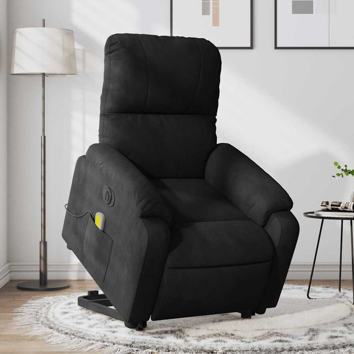 Reclinerfåtölj Med Uppresningshjälp Mikrofibertyg