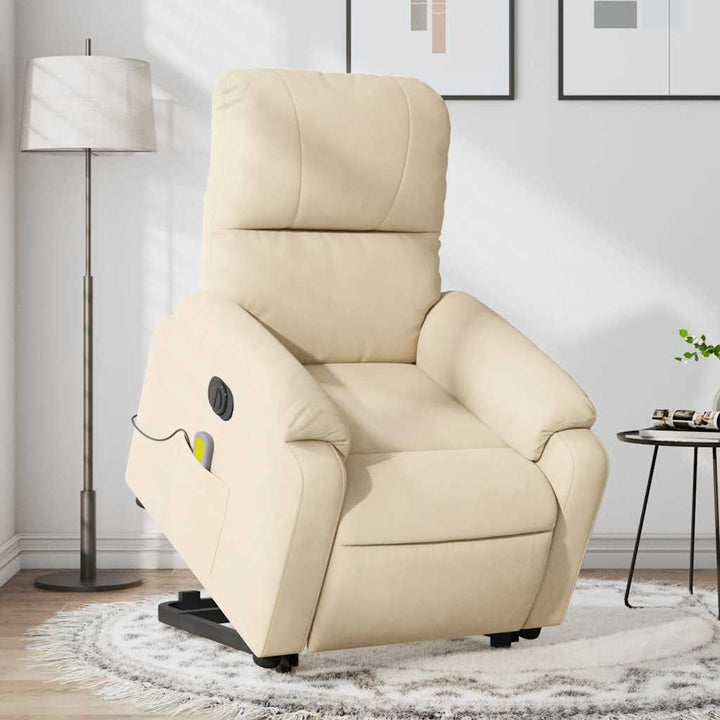 Reclinerfåtölj Med Uppresningshjälp Mikrofibertyg