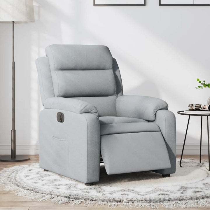 Elektrisk Reclinerfåtölj Tyg