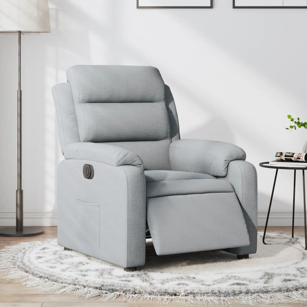 Elektrisk Reclinerfåtölj Tyg