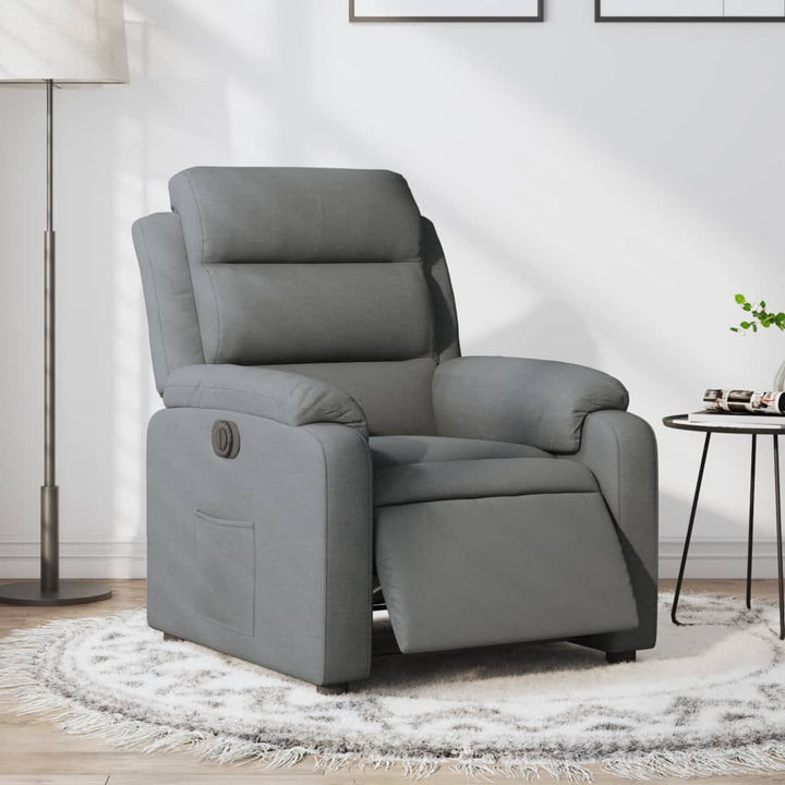 Elektrisk Reclinerfåtölj Tyg