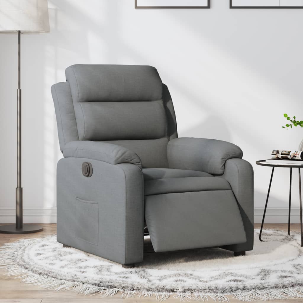 Elektrisk Reclinerfåtölj Tyg