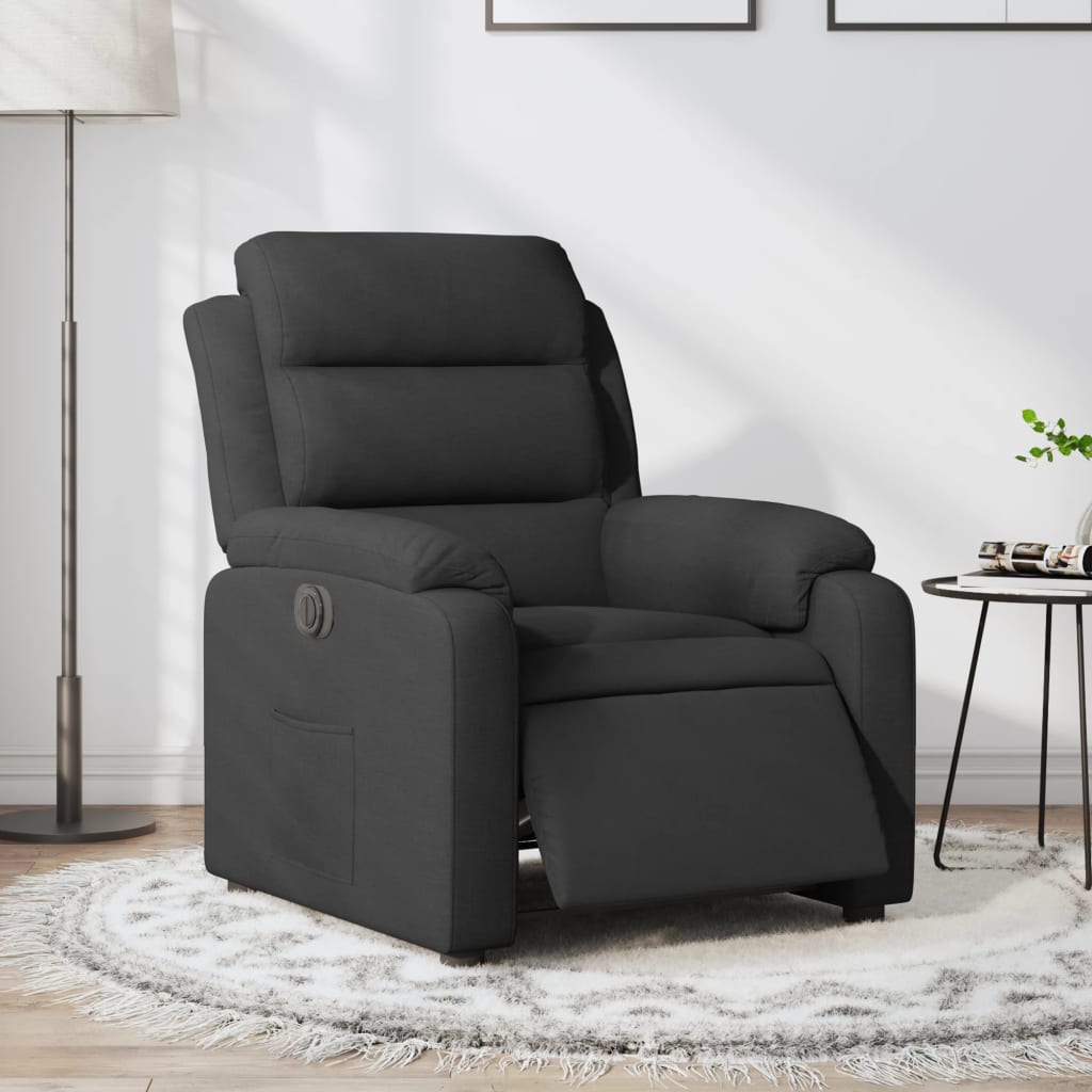 Elektrisk Reclinerfåtölj Tyg