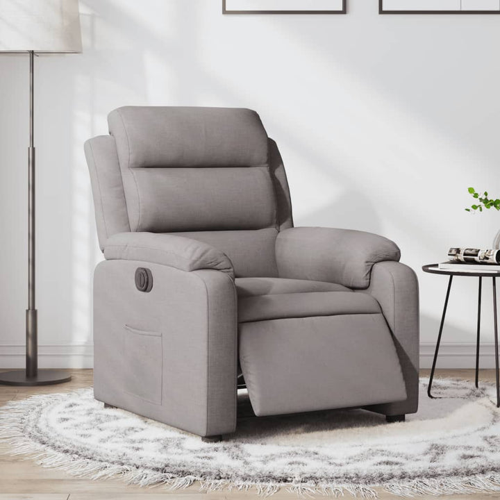 Elektrisk Reclinerfåtölj Tyg