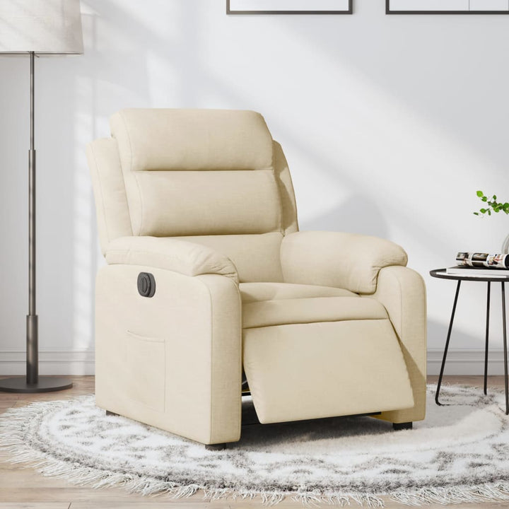 Elektrisk Reclinerfåtölj Tyg