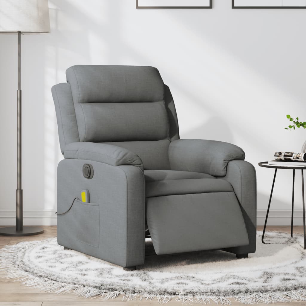 Elektrisk Reclinerfåtölj Tyg