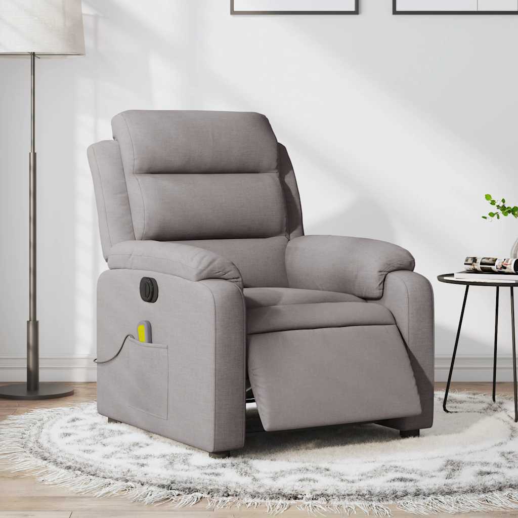 Elektrisk Reclinerfåtölj Tyg