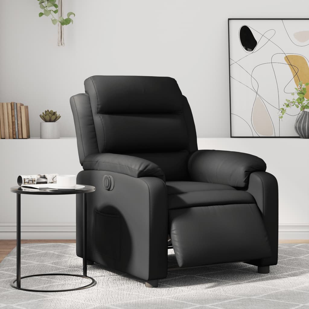Elektronisk Reclinerfåtölj Konstläder