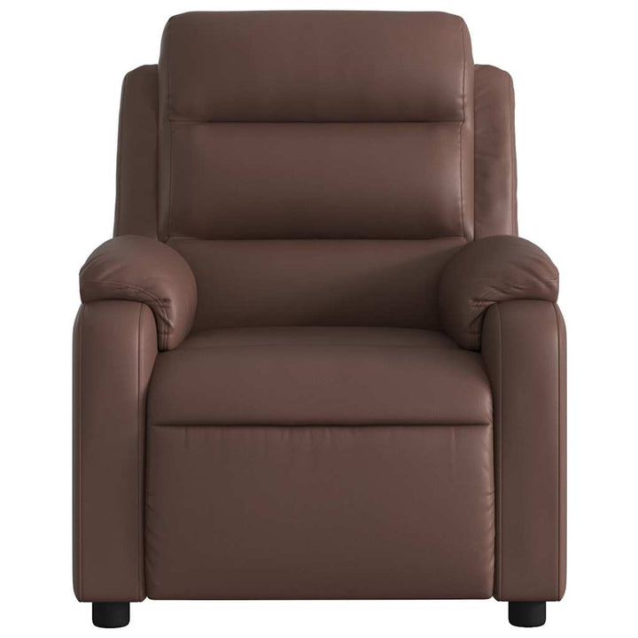 Elektronisk Reclinerfåtölj Konstläder