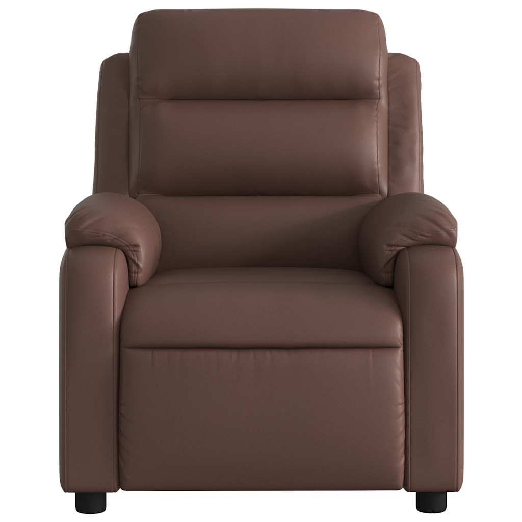 Elektronisk Reclinerfåtölj Konstläder