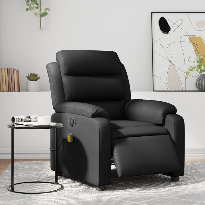 Elektronisk Reclinerfåtölj Konstläder