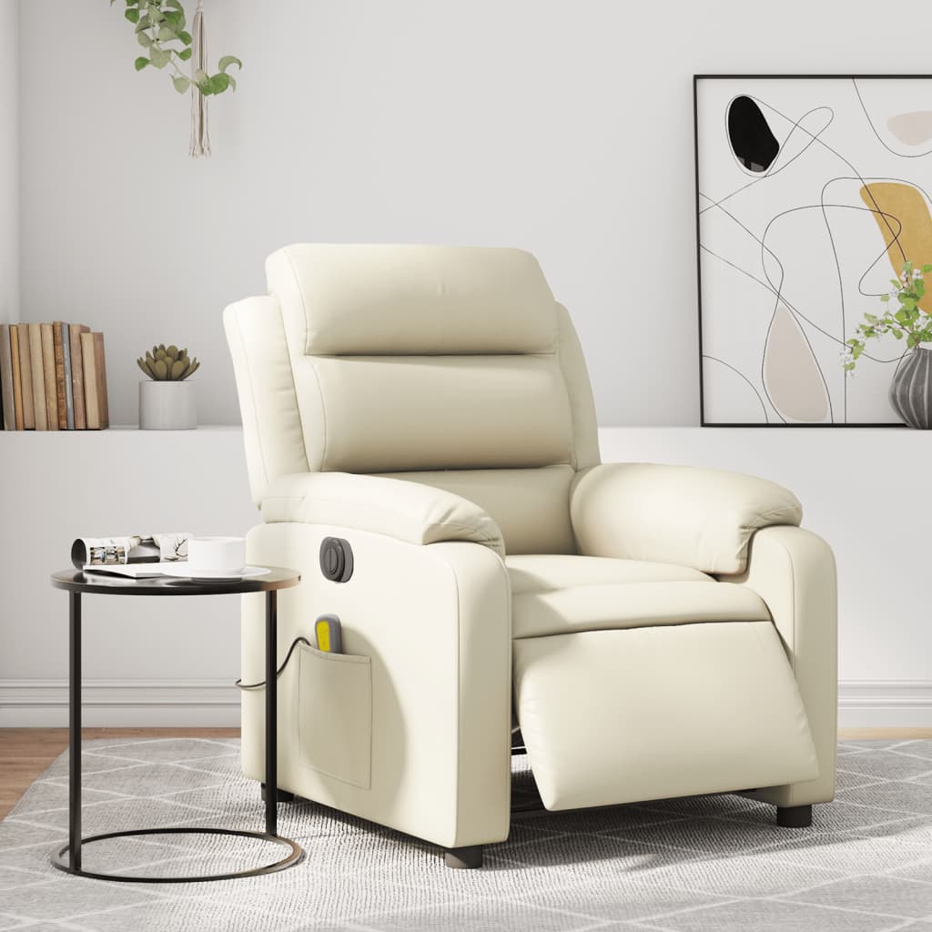 Elektronisk Reclinerfåtölj Konstläder
