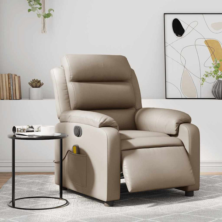 Elektronisk Reclinerfåtölj Konstläder