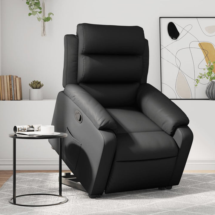 Reclinerfåtölj Med Uppresningshjälp Konstläder