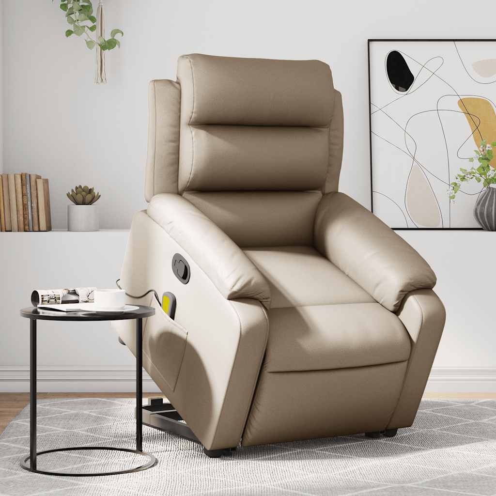 Reclinerfåtölj Med Uppresningshjälp Konstläder