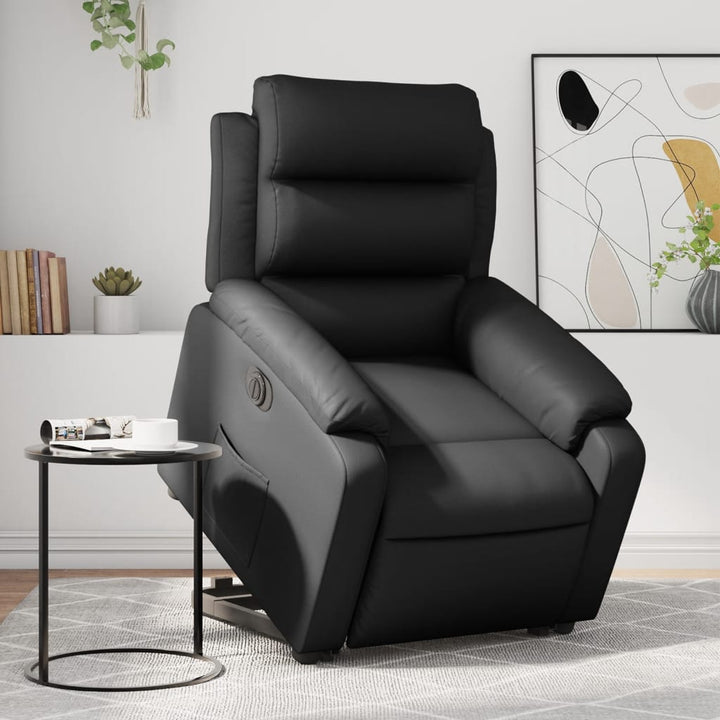 Reclinerfåtölj Med Uppresningshjälp Konstläder