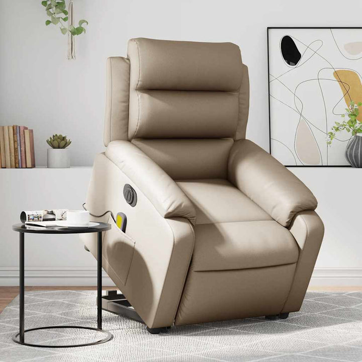 Reclinerfåtölj Med Uppresningshjälp Konstläder