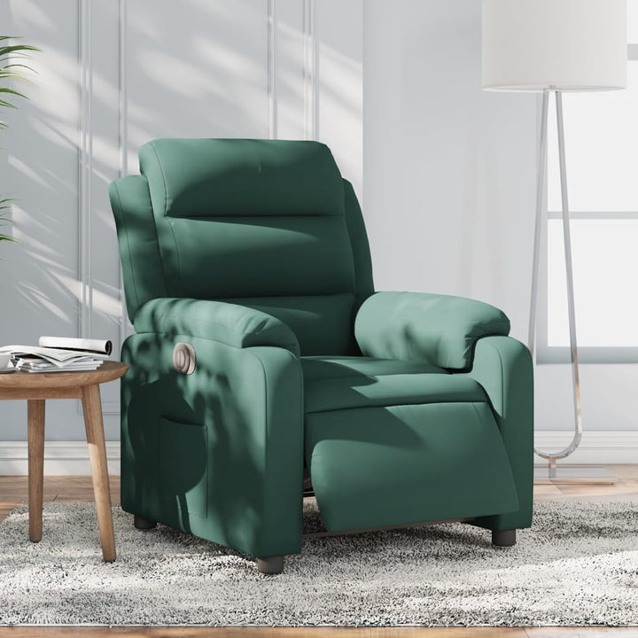 Elektrisk Reclinerfåtölj Sammet