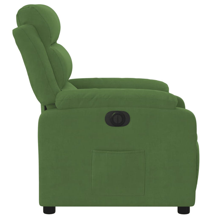 Elektrisk Reclinerfåtölj Sammet