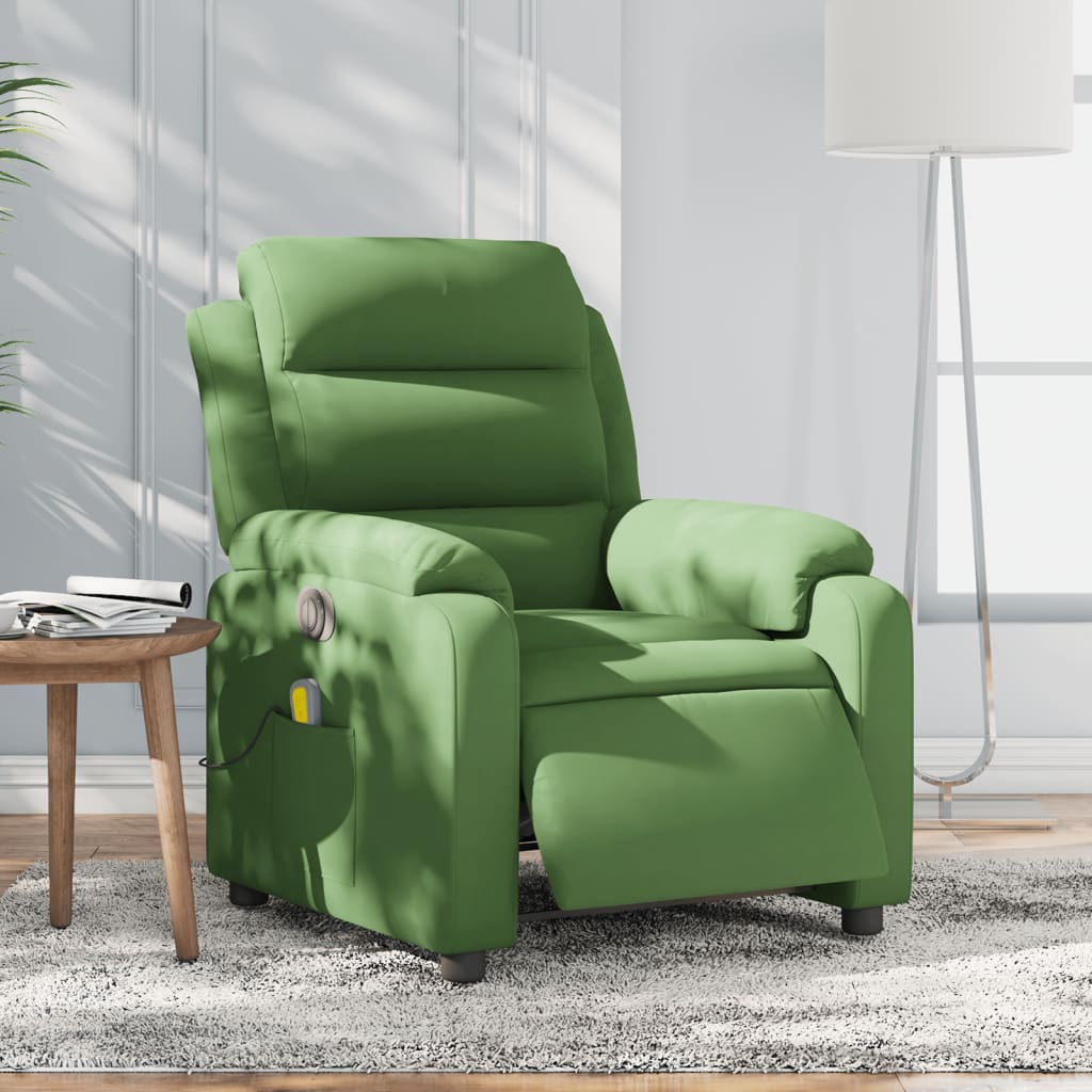 Elektrisk Reclinerfåtölj Sammet