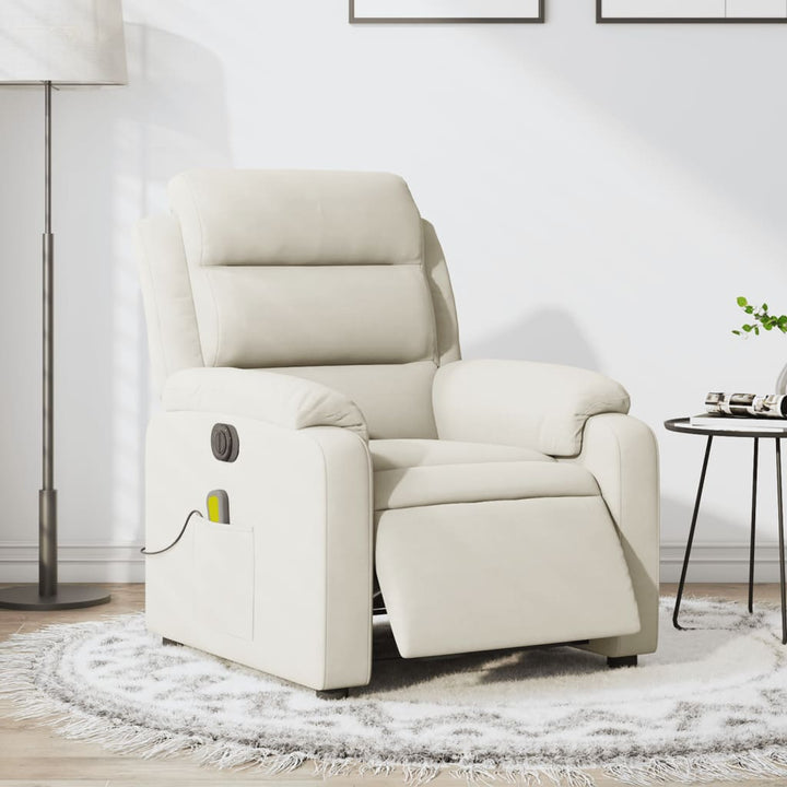 Elektrisk Reclinerfåtölj Sammet