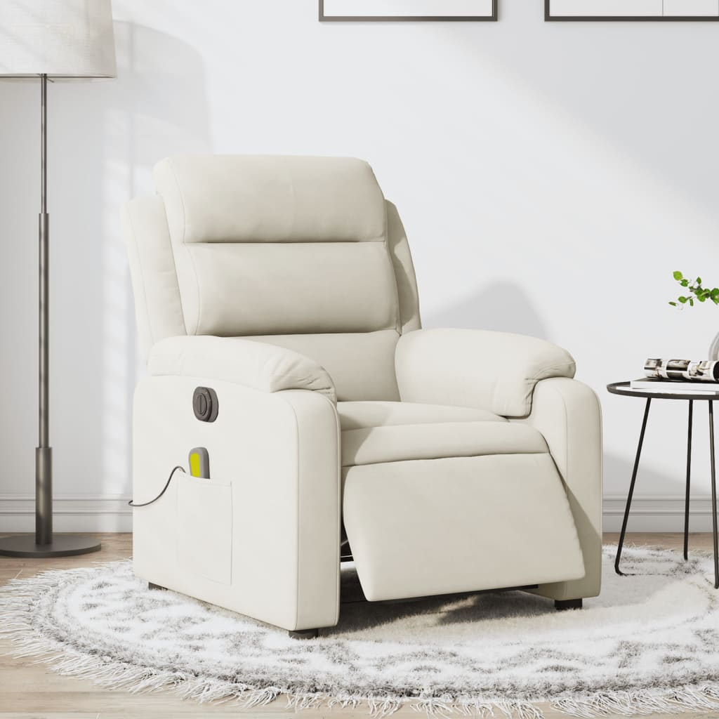 Elektrisk Reclinerfåtölj Sammet