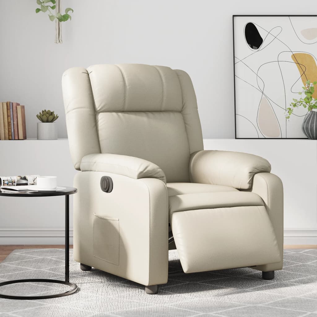 Elektrisk Reclinerfåtölj Konstläder