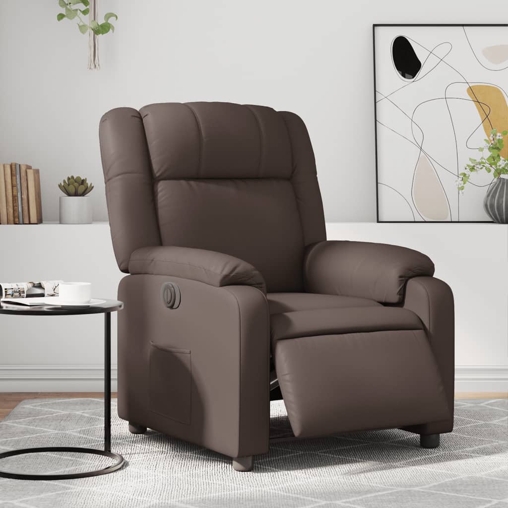Elektrisk Reclinerfåtölj Konstläder