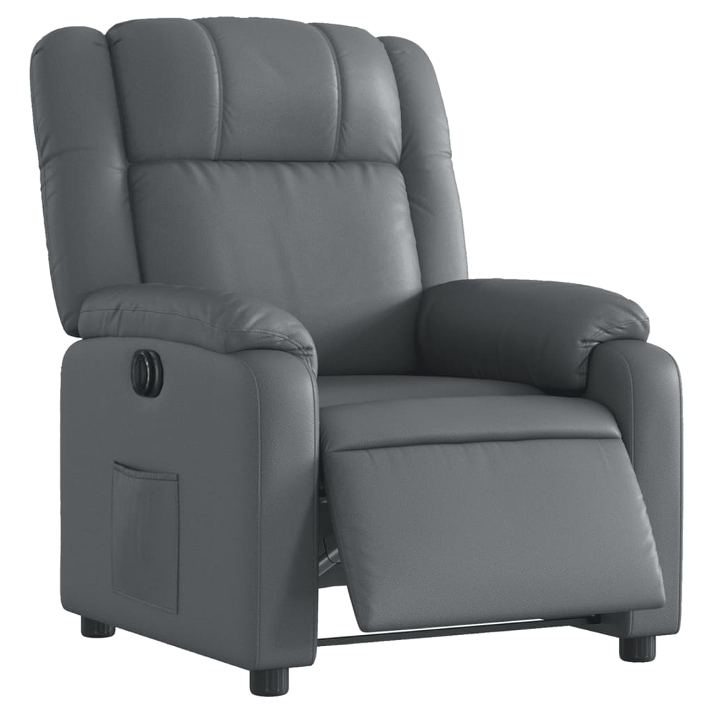 Elektrisk Reclinerfåtölj Konstläder
