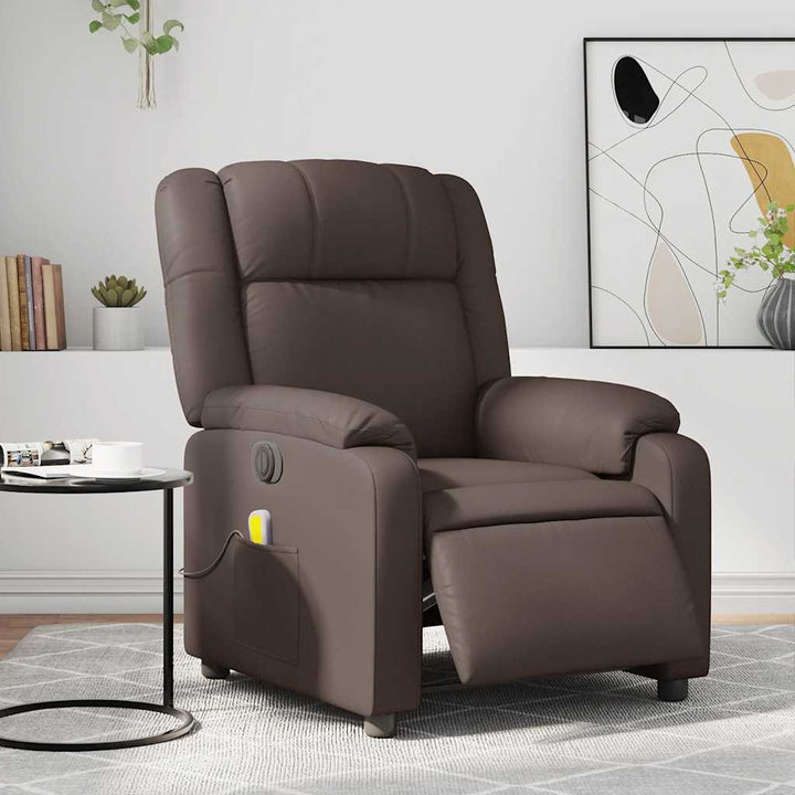 Elektrisk Reclinerfåtölj Konstläder