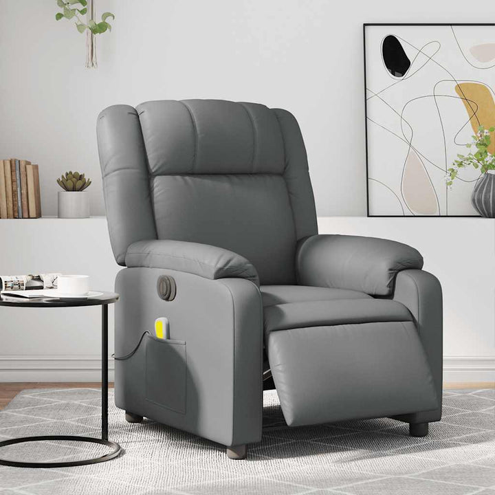 Elektrisk Reclinerfåtölj Konstläder