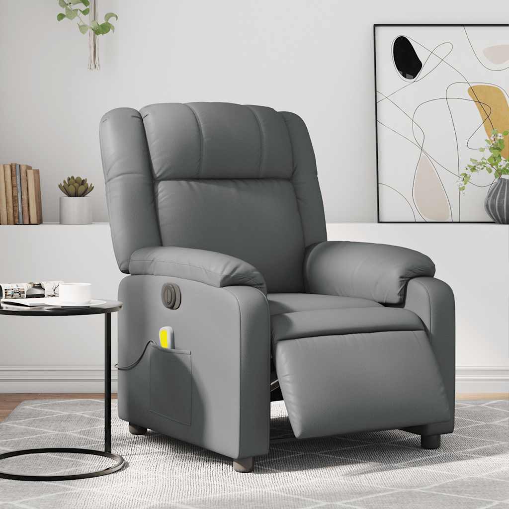 Elektrisk Reclinerfåtölj Konstläder