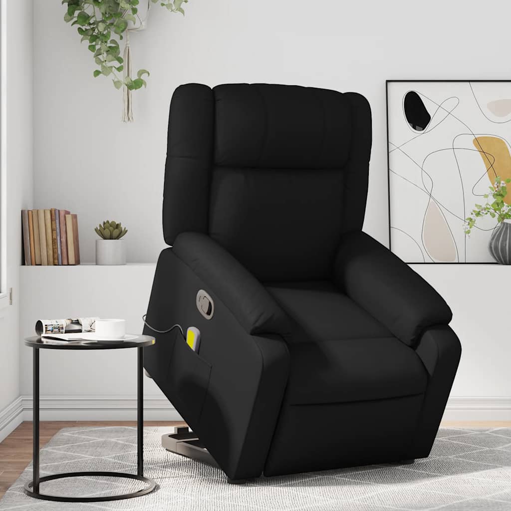 Reclinerfåtölj Med Uppresningshjälp Konstläder