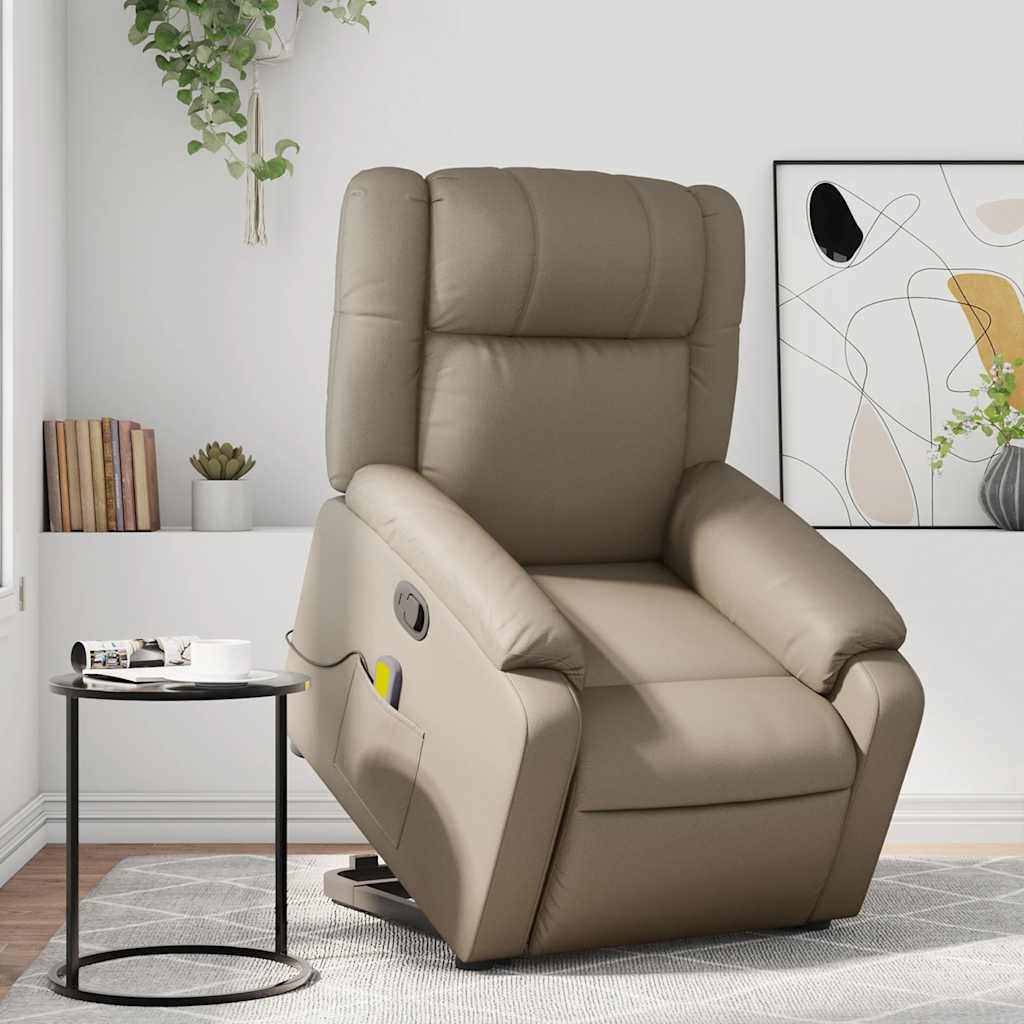 Reclinerfåtölj Med Uppresningshjälp Konstläder