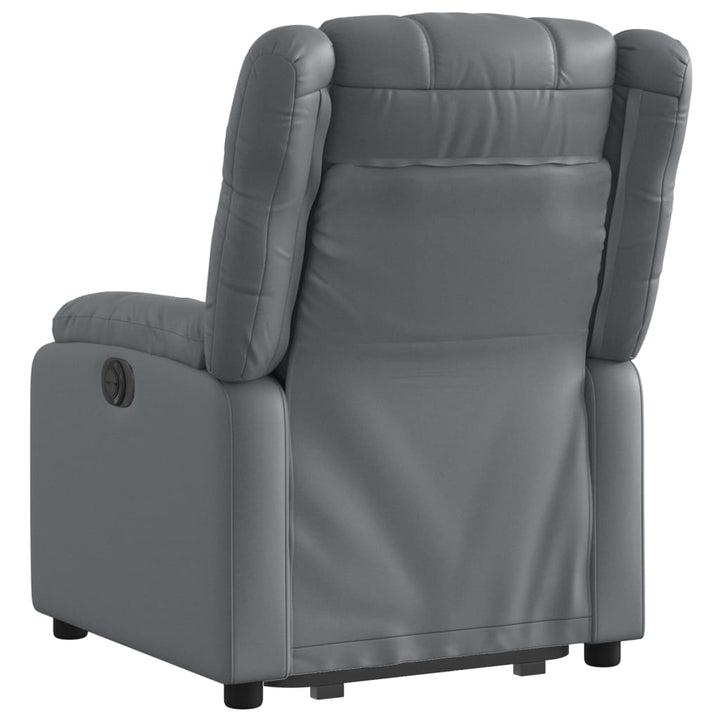 Reclinerfåtölj Med Uppresningshjälp Konstläder