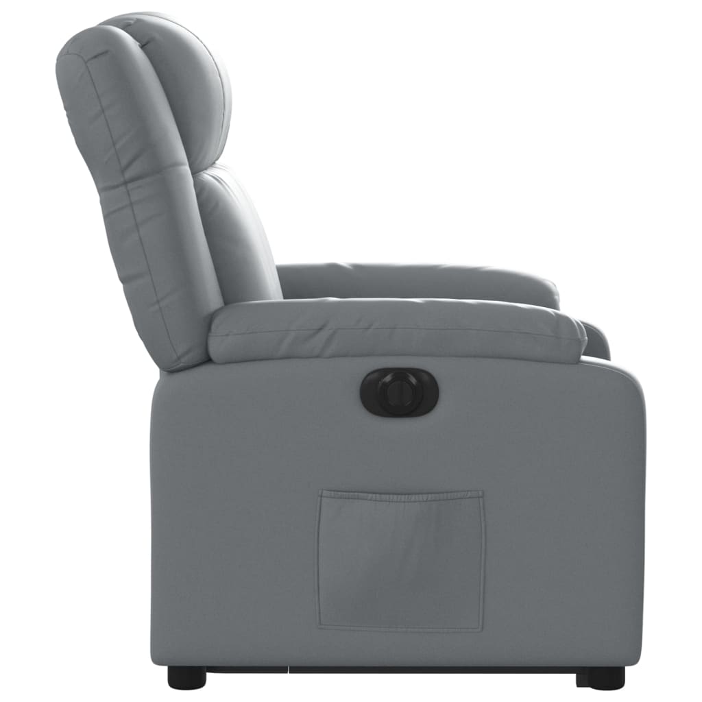 Reclinerfåtölj Med Uppresningshjälp Konstläder