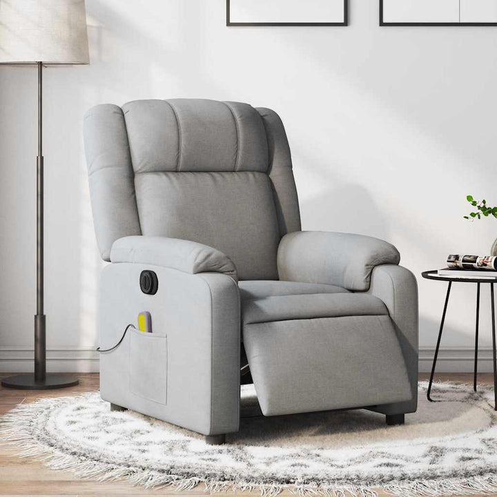 Massagefåtölj Tyg