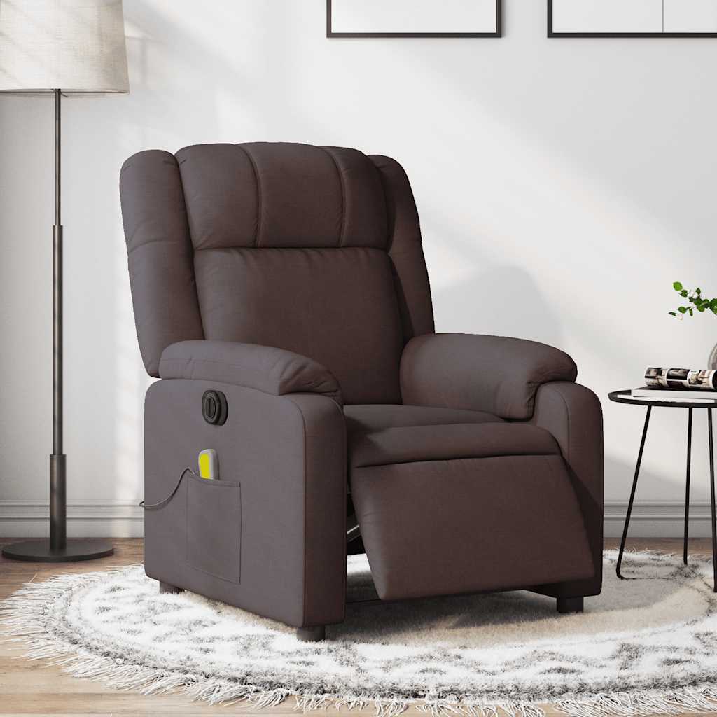 Massagefåtölj Tyg