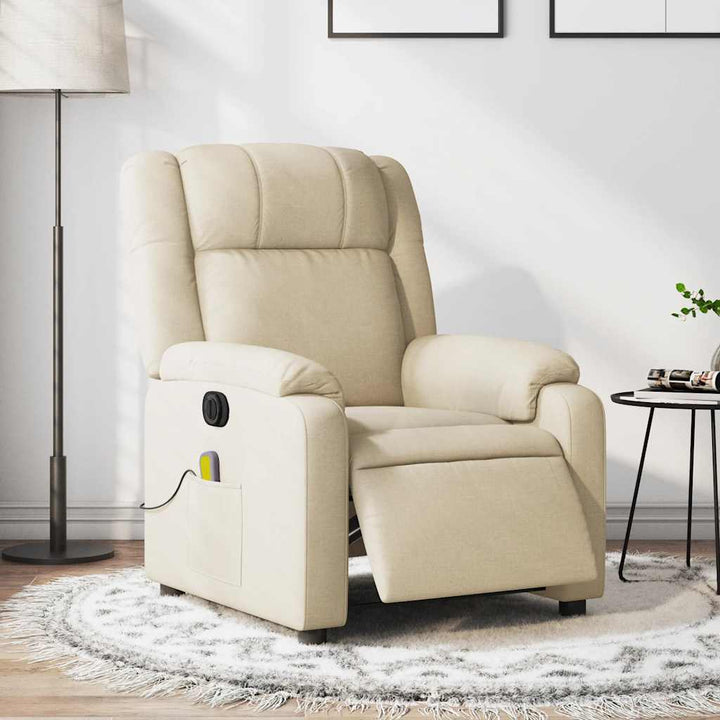 Massagefåtölj Tyg
