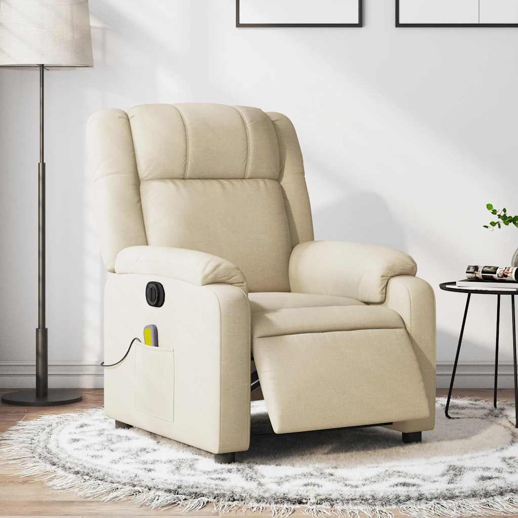 Massagefåtölj Tyg