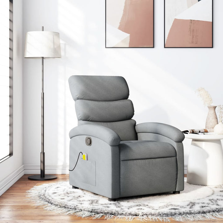 Massagefåtölj Tyg