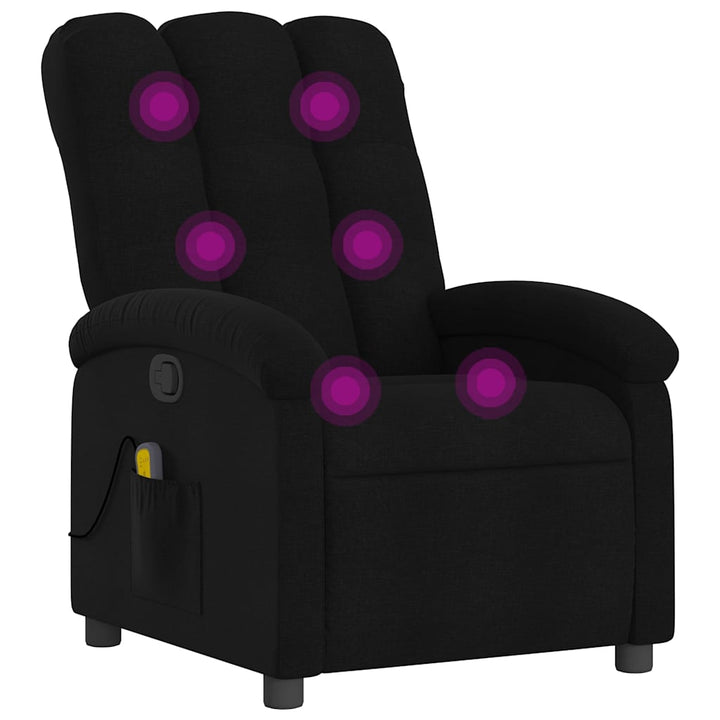 Massagefåtölj Tyg