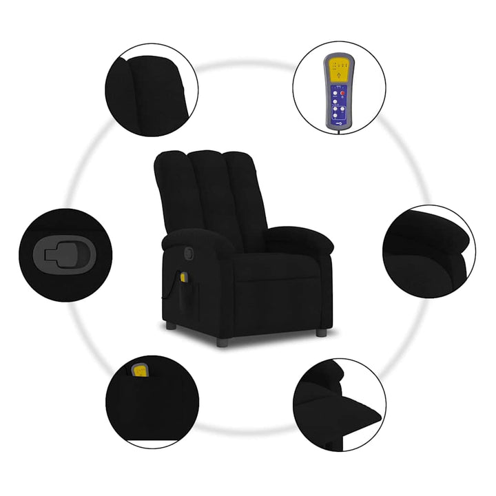 Massagefåtölj Tyg