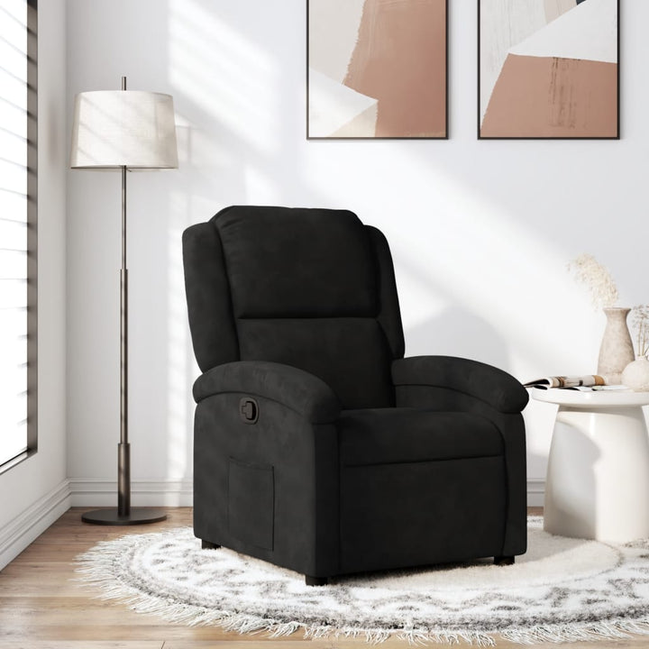 Massagefåtölj Sammet
