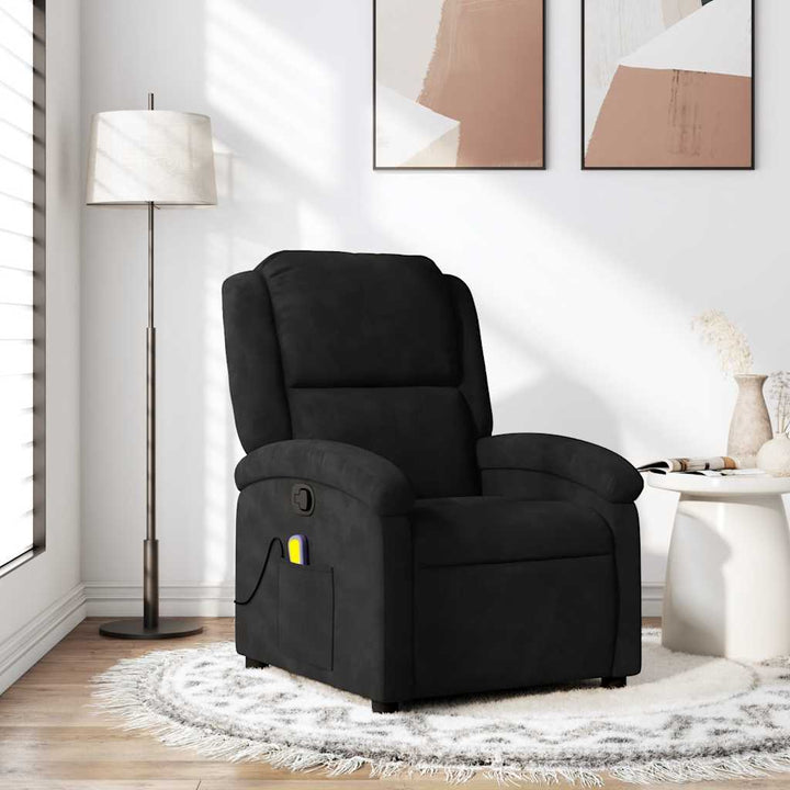 Massagefåtölj Sammet